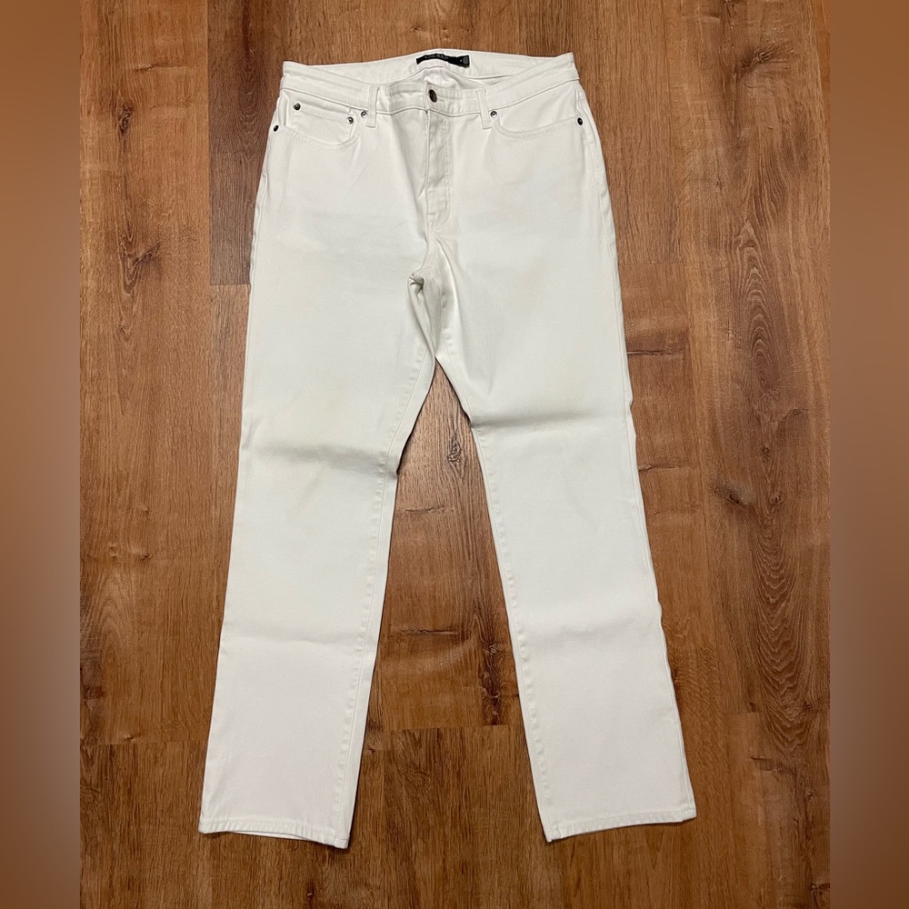 Ralph Lauren women’s white Jeans size 14